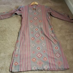 Embroidered Indian Bohemian Tunic